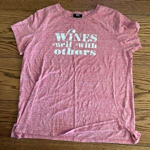 Pink Wine Shirt